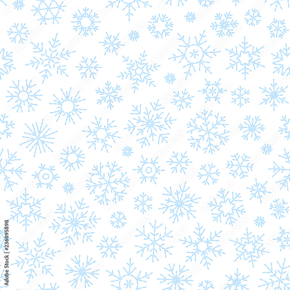 Christmas seamless doodle pattern Christmas seamless doodle pattern