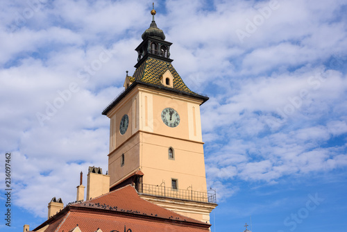 Brasov County Museum of History clock tower
