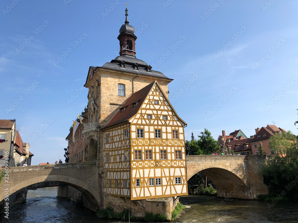 The Altes Rathaus in Bamberg