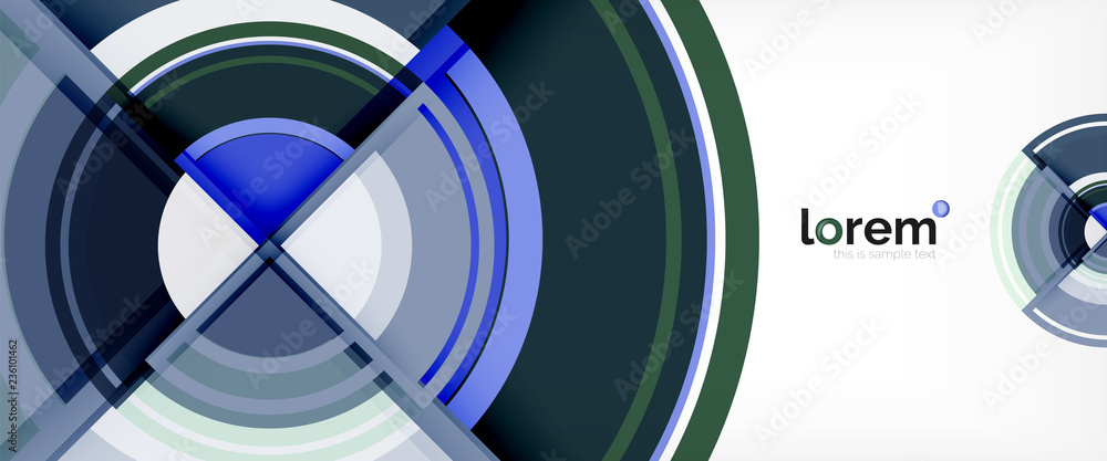 Multicolored round shapes abstract background Multicolored round shapes abstract background