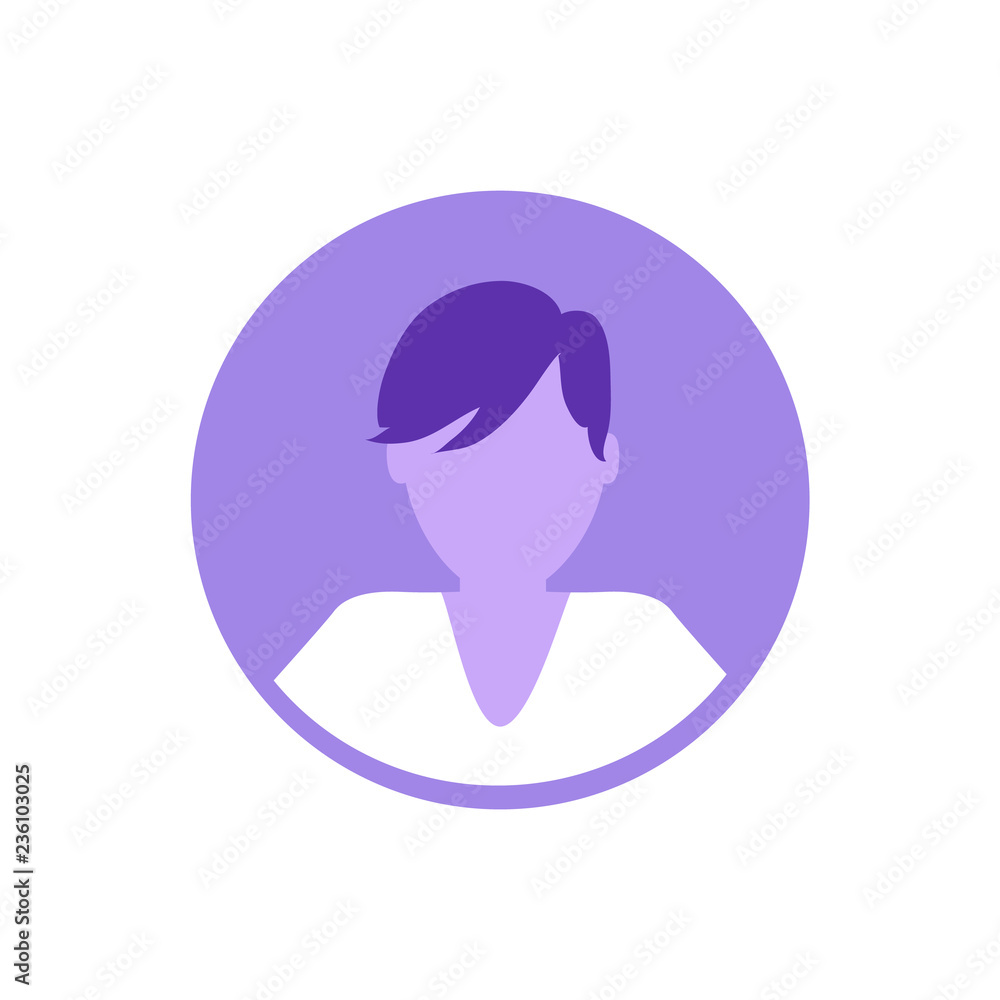 Male User Round Icon Vector Isolated Man Anonymous Male User Round Icon Vector Isolated Man Anonymous