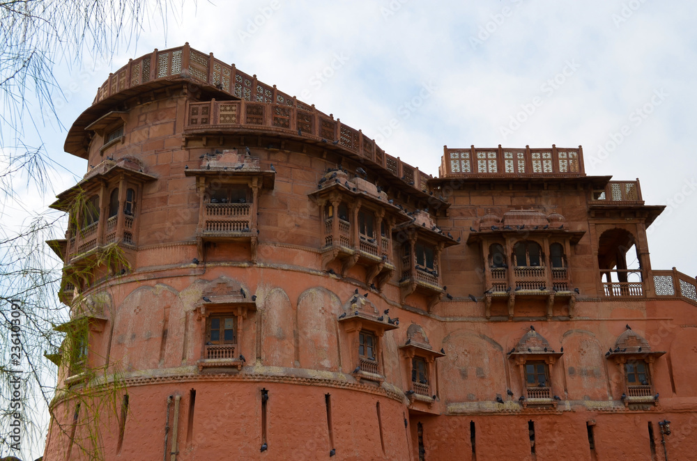 Fototapeta premium Château, Bikaner, Rajasthan, Inde