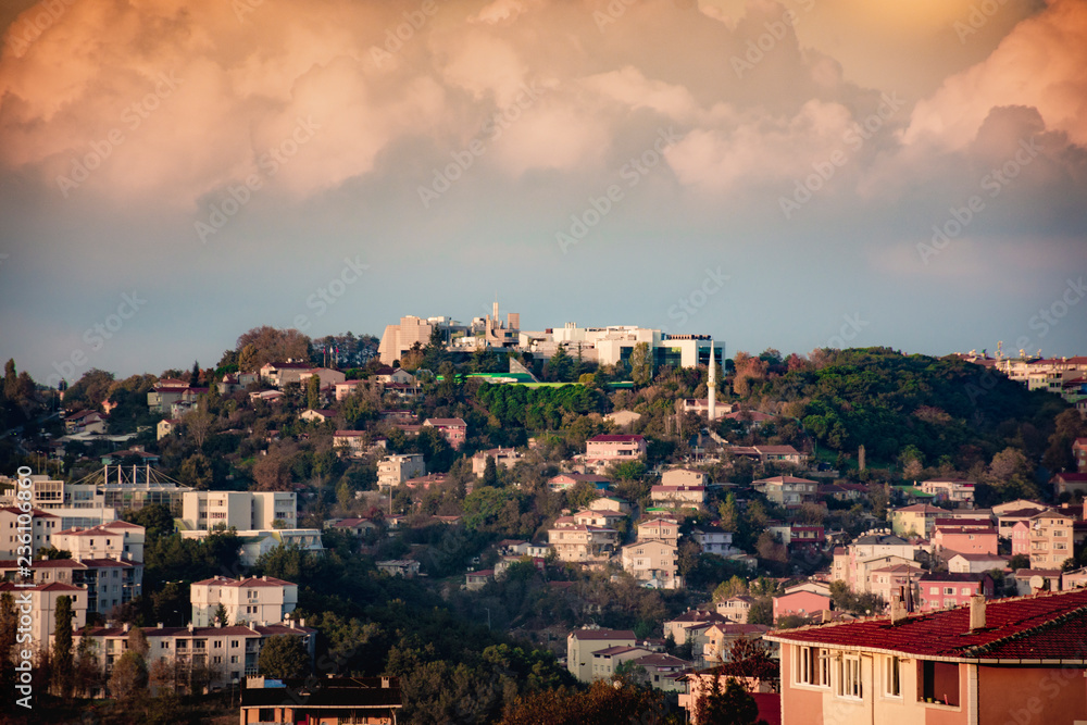 Sariyer hills of Istanbul