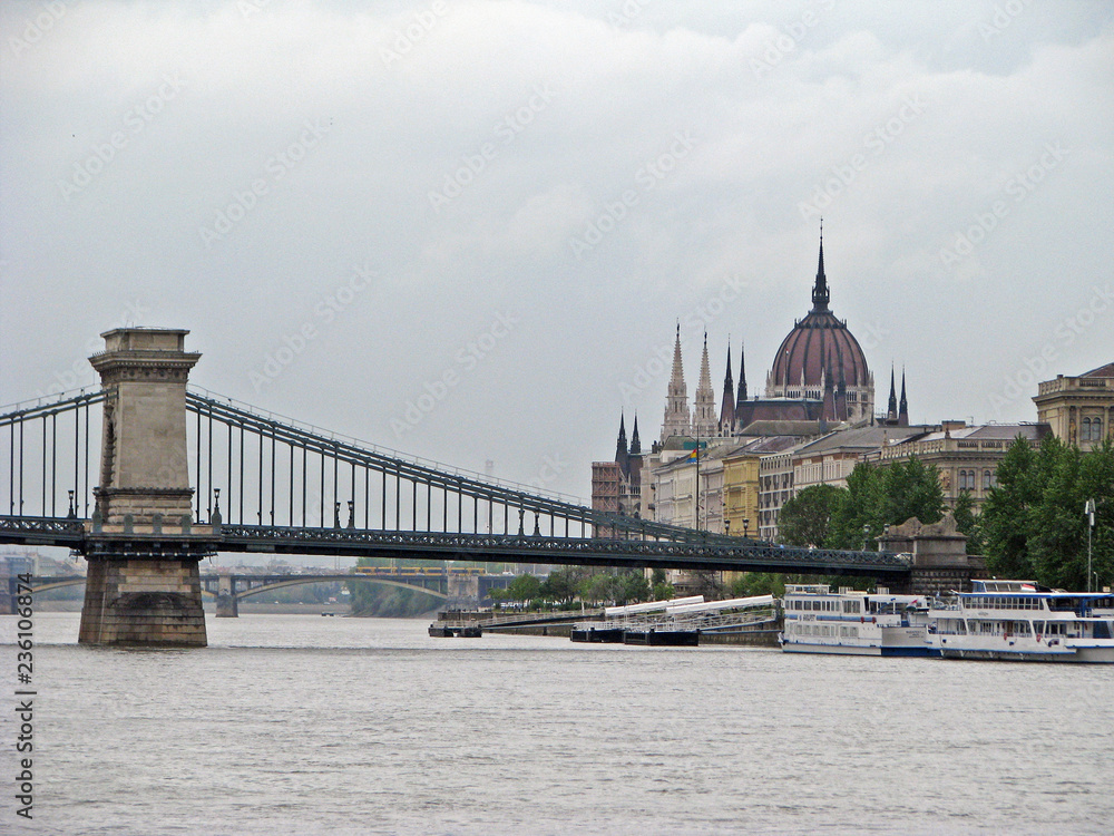 Fototapeta premium Hungarian parliament in Budapest