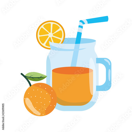 delicious fresh juice cartoon