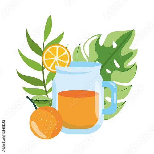 delicious fresh juice cartoon