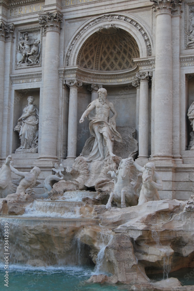 La Fontana di Trevi, Roma, Italia
