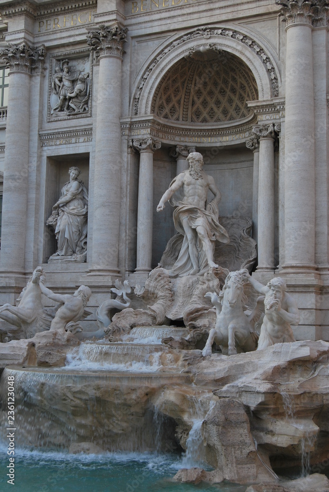 La Fontana di Trevi, Roma, Italia