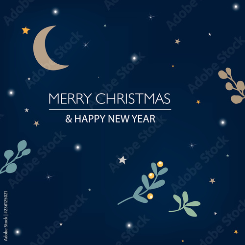 Vector christmas card