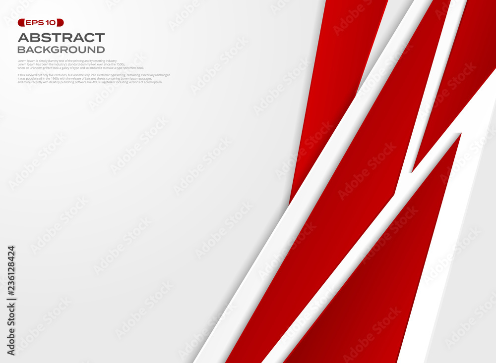 Abstract of futuristic gradient red paper cut background. Abstract of futuristic gradient red paper cut background.