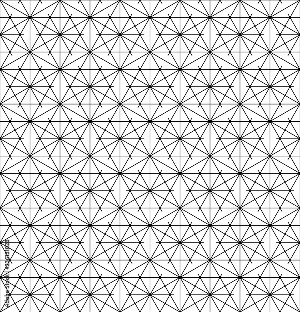 Seamless pattern based on japanese ornament Kumiko Seamless pattern based on japanese ornament Kumiko