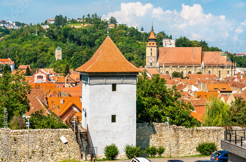 Turnul Artelor, a tower in the old town of Brasov in Romania