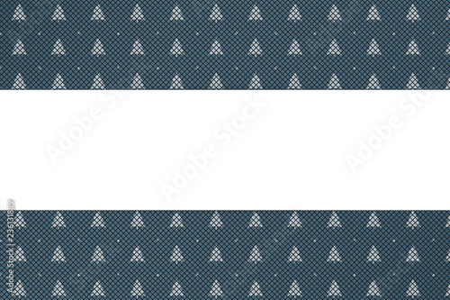 Text Vorlage - Tannenwald blau weiß