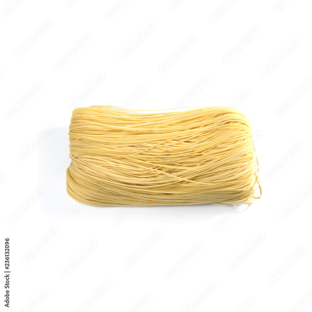 instant Chinese Noodle isolate on white background instant Chinese Noodle isolate on white background
