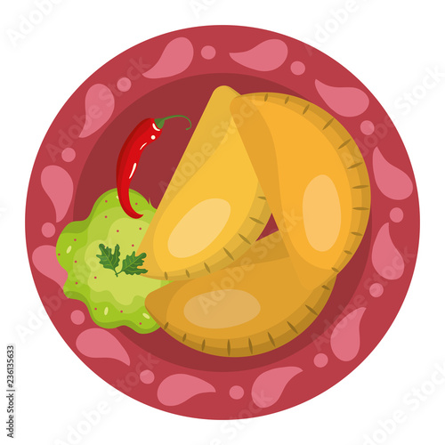 delicious mexican food cartoon