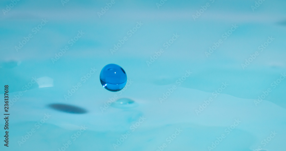 milk drop impact on a body of liquid milk drop impact on a body of liquid