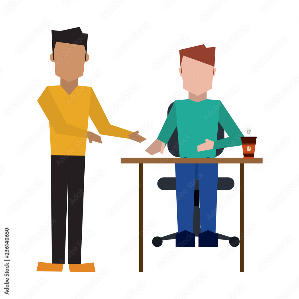 Business people working