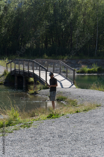 Obraz na płótnie Il lago w salonie