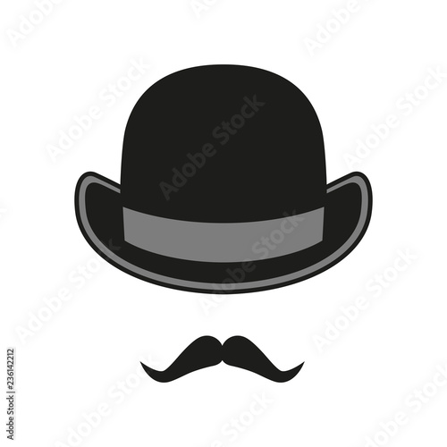 Hat bowler in classical style