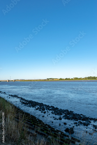 Blick   ber der Nordseek  ste in Schleswig Hollstein  Deutschland