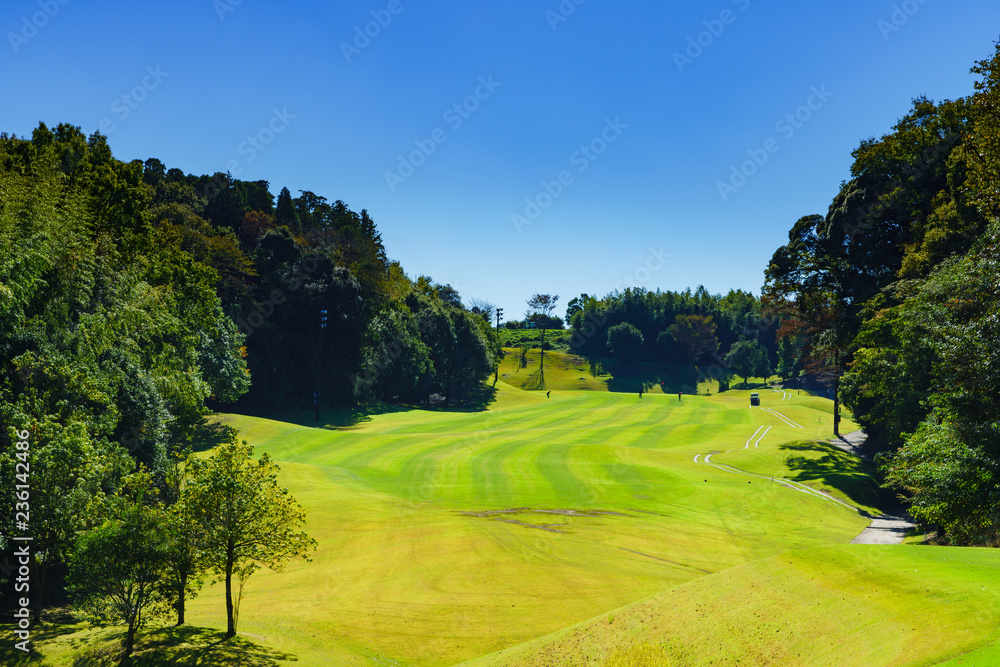 [JAPAN] golf course (No.6813)