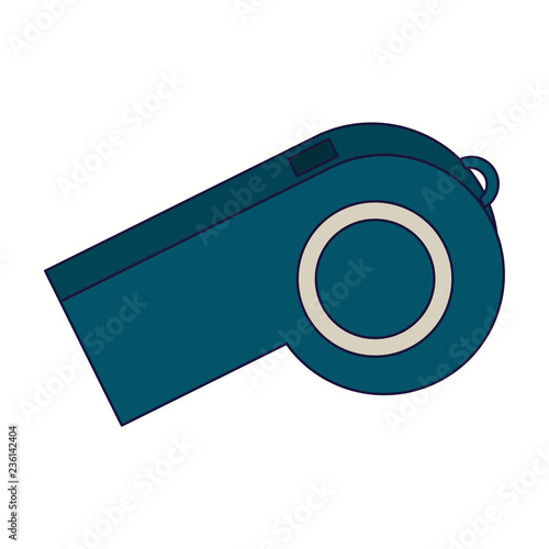 Sport whistle isolated