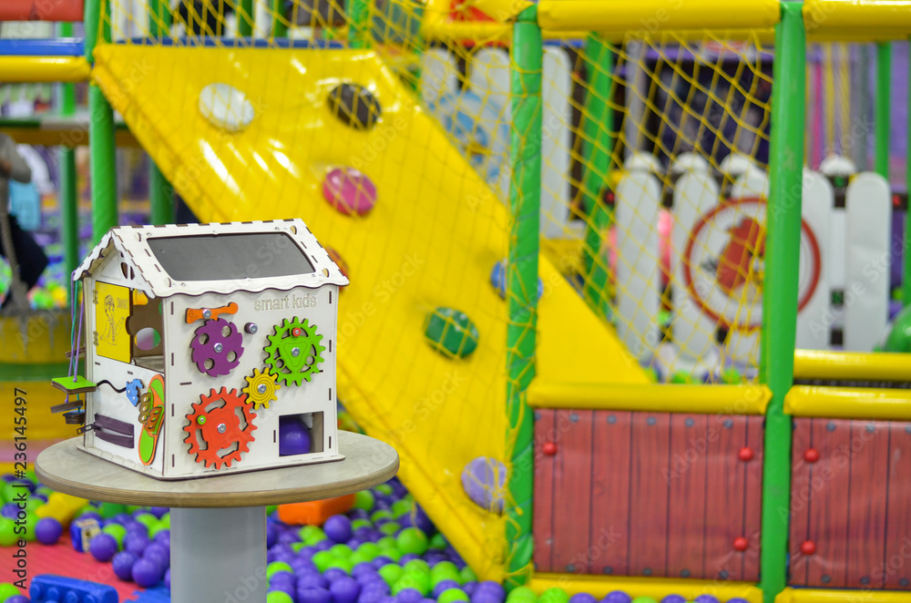 Naklejka premium smart kids toy in children's room