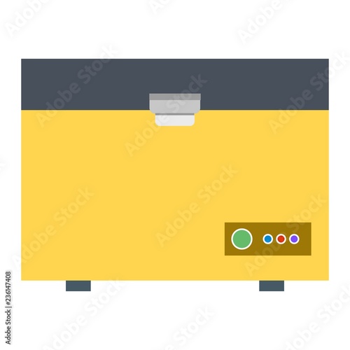 Deep Freezer Vector Icon