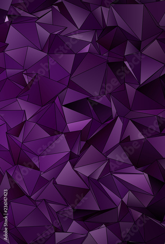 Triangular 3d, modern background