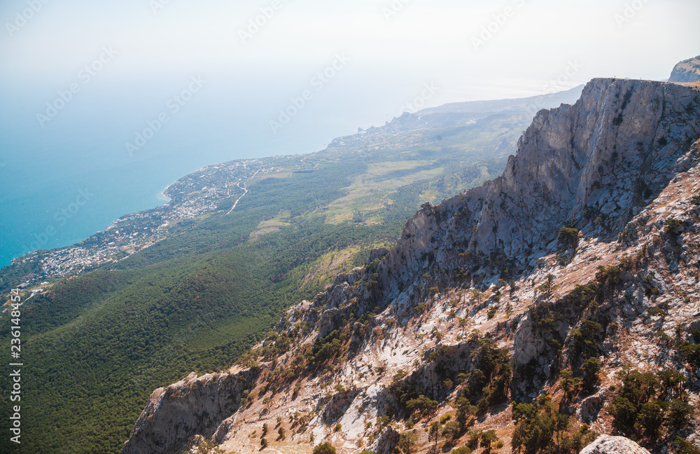 Crimean mountains, Yalta Yayla, the main ridge of the Crimean mountains Crimean mountains, Yalta Yayla, the main ridge of the Crimean mountains