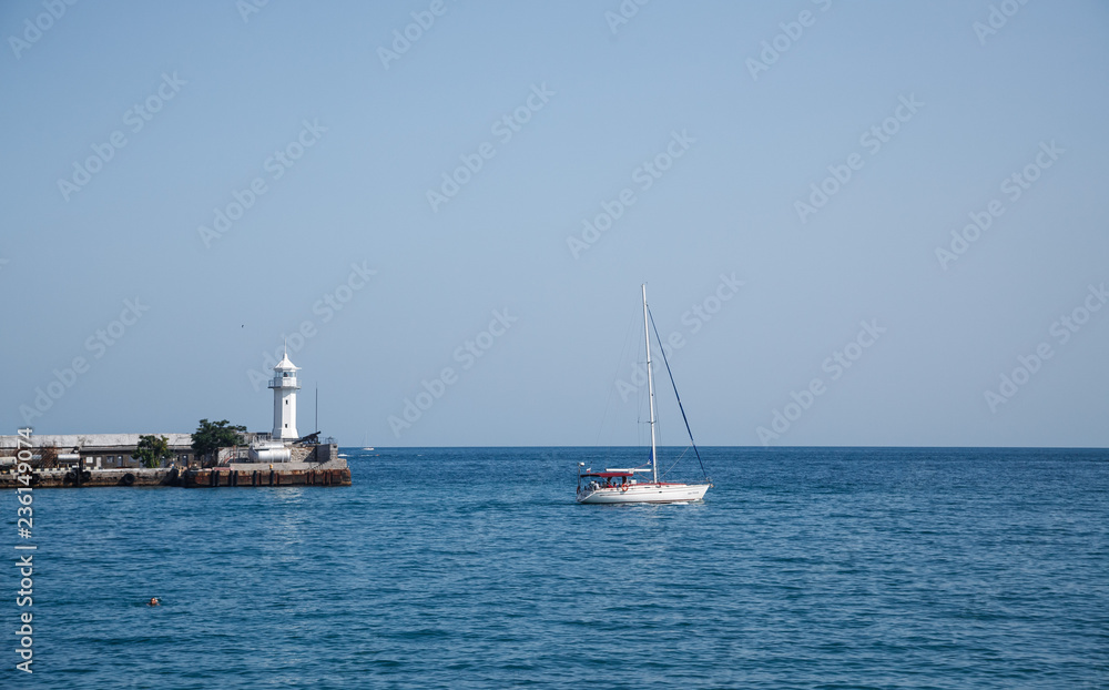 Lighthouse in Yalta, Crimea