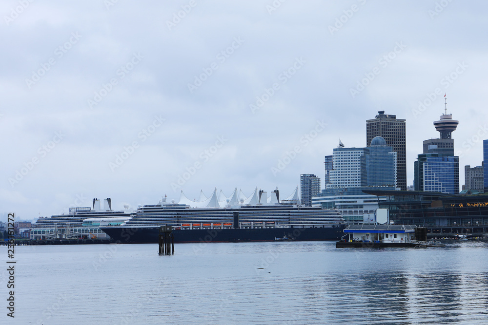 View of the Vancouver, Canada skyline