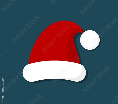 Santa claus hat icon