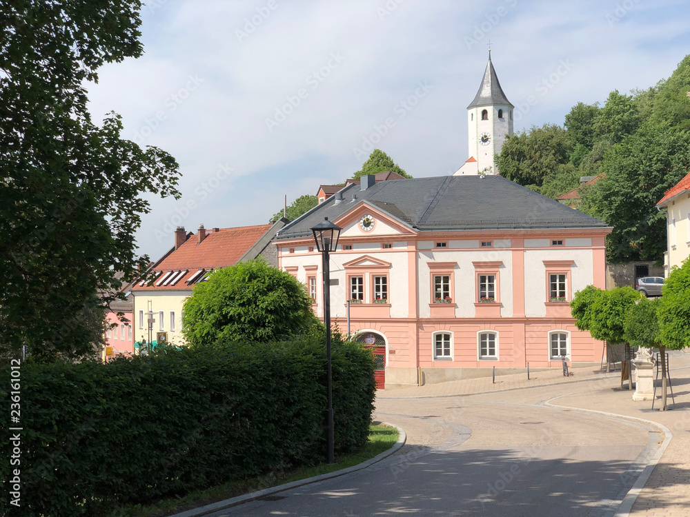 The town Donaustauf