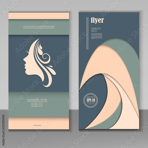 cards with beautiful woman faces