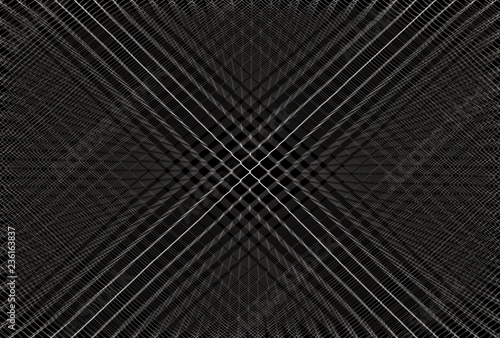 Black abstract geometric background - modern style