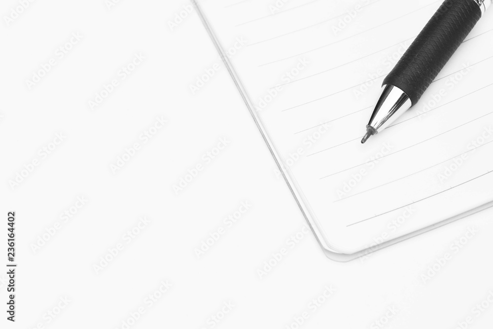 pen on a white paper pen on a white paper