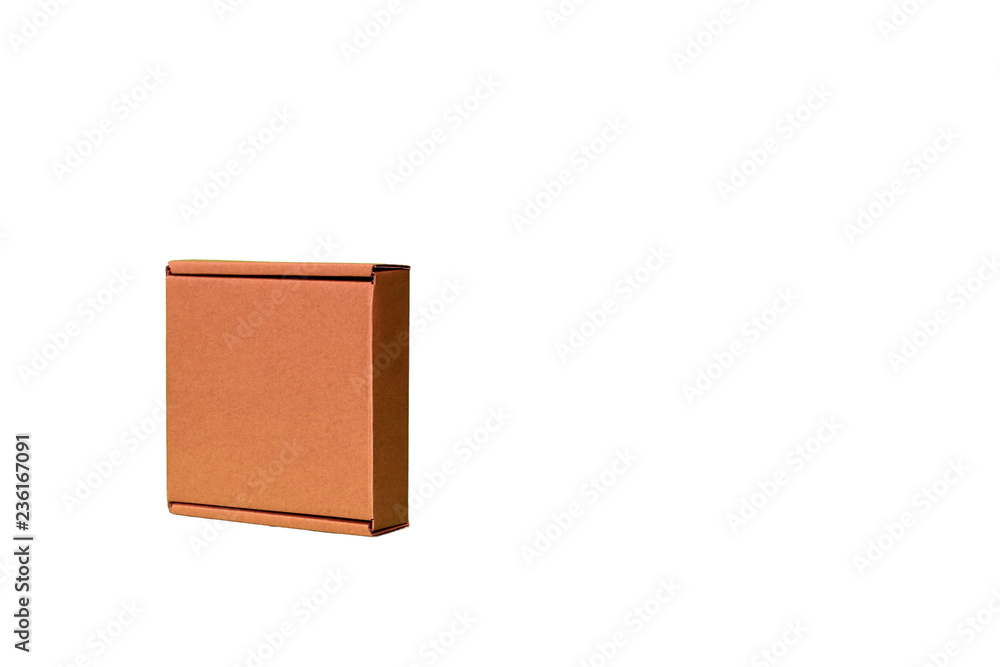 box separately on a white background isolated