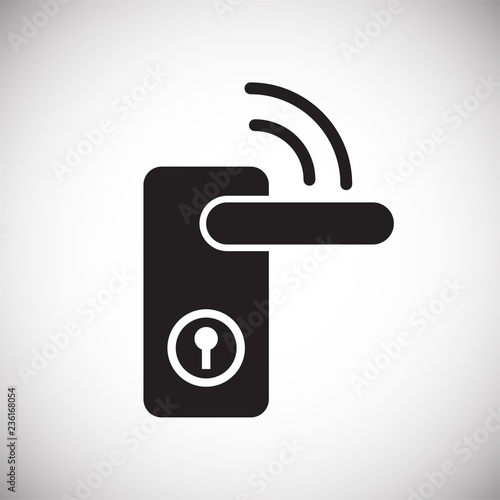 Smart lock icon on white background for graphic and web design, Modern simple vector sign. Internet concept. Trendy symbol for website design web button or mobile app