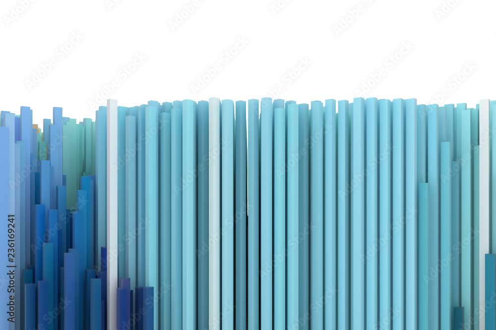 Obraz premium Decorative, illustrations shape composition, geometric structure block, for design texture background. Colorful 3D rendering.