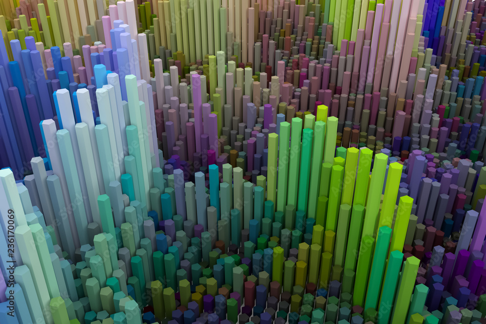 Geometric structure block. For graphic design or background, shape composition. Colorful 3D rendering. Geometric structure block. For graphic design or background, shape composition. Colorful 3D rendering.