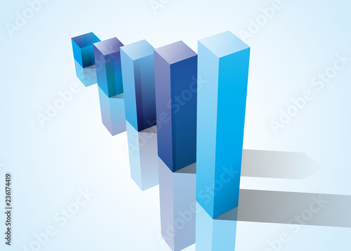 グラフ　図形　立体的