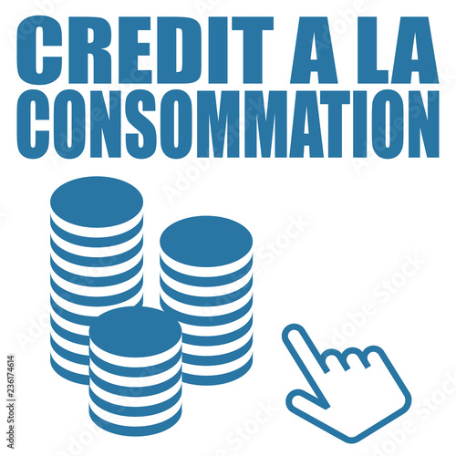 Logo crédit à la consommation.