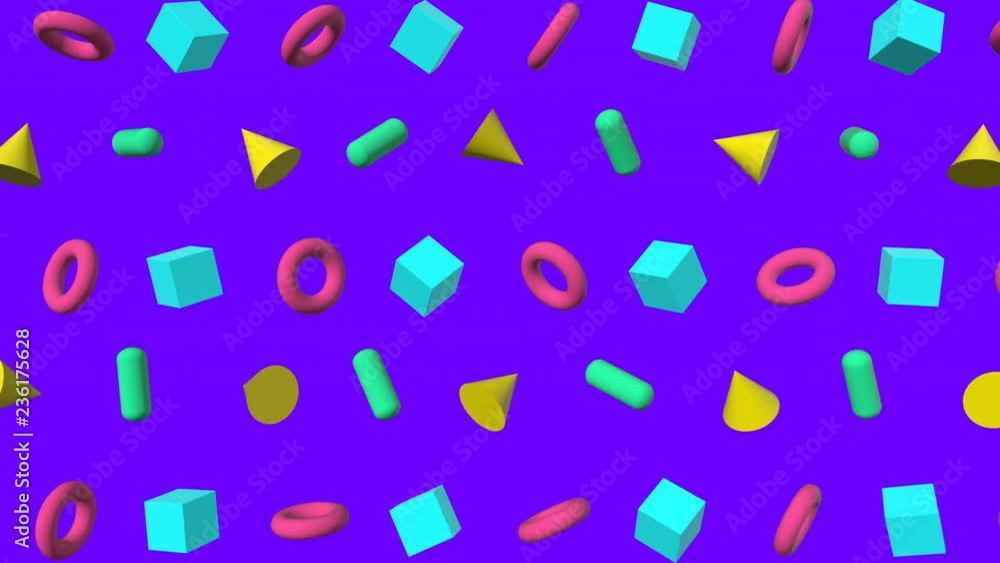 Fashion motion pattern. Colorful 3d abstract background. Minimal animation art. abstract 3d shapes background. funky background. crazy motion graphics backdrop. 3d minimal motion art 4k Fashion motion pattern. Colorful 3d abstract background. Minimal animation art. abstract 3d shapes background. funky background. crazy motion graphics backdrop. 3d minimal motion art 4k
