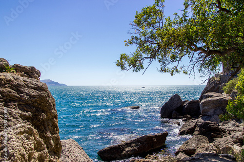 Beautiful scenery, Southern coast of Crimea, New World