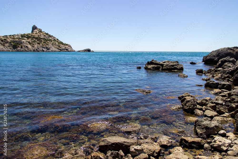 Beautiful scenery, Southern coast of Crimea, Karaul Oba, New World Beautiful scenery, Southern coast of Crimea, Karaul Oba, New World
