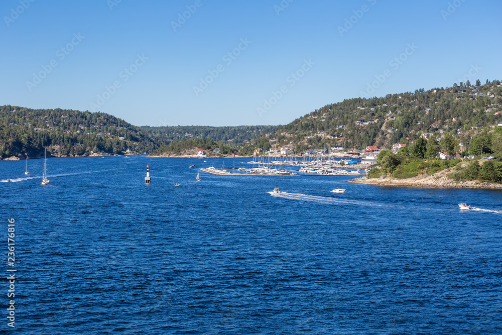 Auf dem Weg nach Oslo