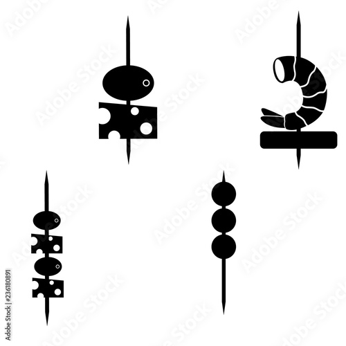 Canape icon, logo on white background