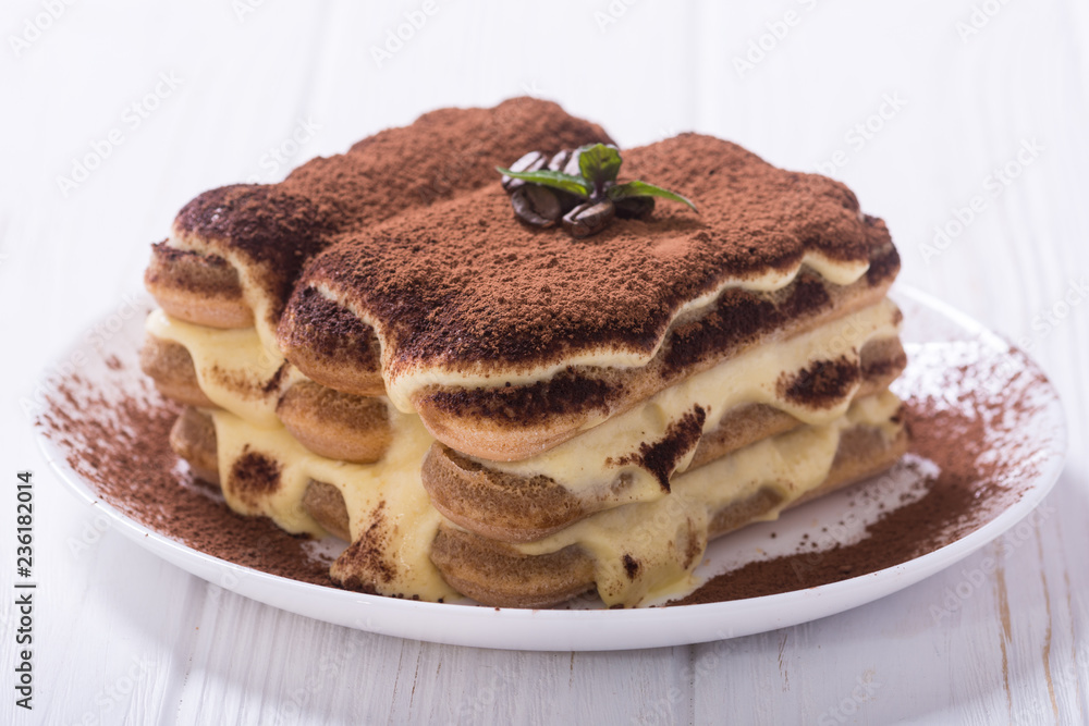 Homemade tiramisu cake Homemade tiramisu cake
