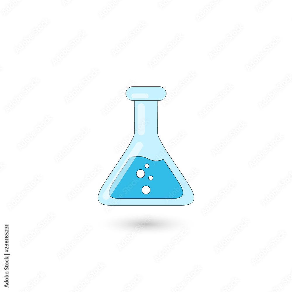 lab icon - vector laboratory flask - chemistry, science research equipment. lab icon - vector laboratory flask - chemistry, science research equipment.